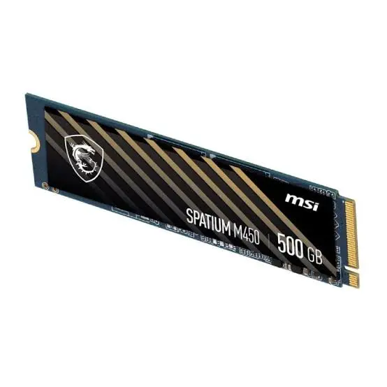 SSD NVME M.2 500GB MSI SPATIUM M450 PCIe 4.0