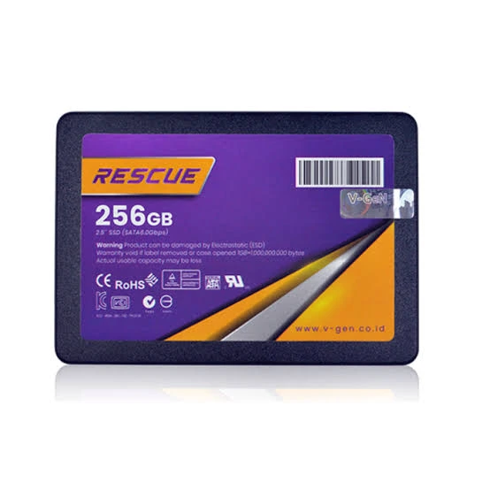 SSD SATA V-GEN RESCUE 256GB